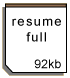 resume large
